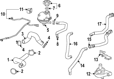 Hoses & Lines for 2024 Chevrolet Trax #0