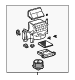 8713008040 - : 2004 Toyota Sienna - Blower Assembly for Toyota: Sienna Image