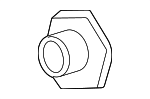 9A700872500 - Suspension: Suspension Shock Absorber Nut for Porsche Image