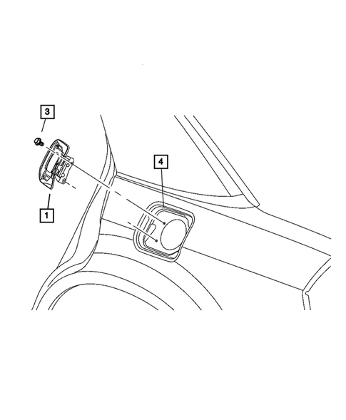 Pick-up Box and Fuel Filler Door for 2017 Chrysler 300 #0