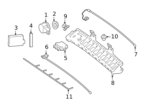 Electrical Components for 2024 Mercedes-Benz E450 #10