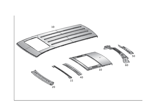 Roof for 2018 Mercedes-Benz GLS450 #0