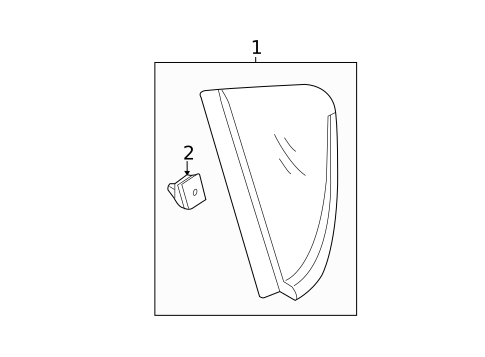 Exterior Trim - Quarter Panel for 2017 Kia Rio #0