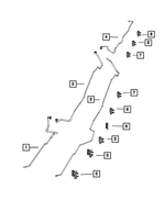 68531159AA - Fuel and Accelerator Pedal: Fuel Supply Tube for Mopar Image