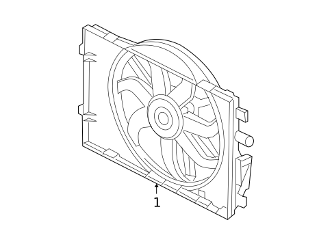 Cooling Fan for 2010 Ford Fusion #0