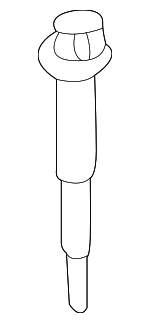 B25D53317 - Body: Rail Bolt for Mazda: Protege Image