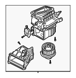 MR360354 - HVAC: HVAC Blower Case Assembly for Mopar Image