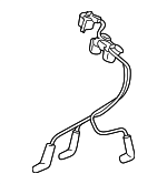 1F6118140 - : Plug Wire Set for Mazda Image