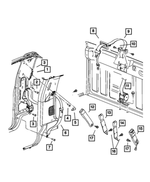 6507057AA - Interior Trim: Hex Head Screw And Washer for Dodge: Dakota, Ram 1500, Ram 2500, Ram 3500 | Ram: 1500, 2500, 3500, ProMaster EV Image