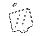 1K6845025C - Body: Movable Glass for Volkswagen Image