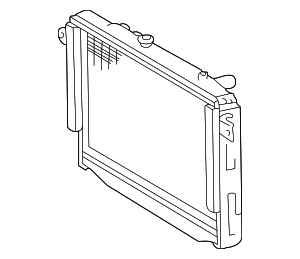 164000F040 - : Radiator for Toyota Image