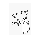 164700F010 - Cooling System: Reservoir Assembly for Toyota: Sequoia, Tundra Image