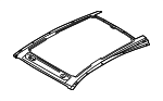 LJ8Z5850222B - Body: Roof Panel for Ford: Mustang Mach-E Image
