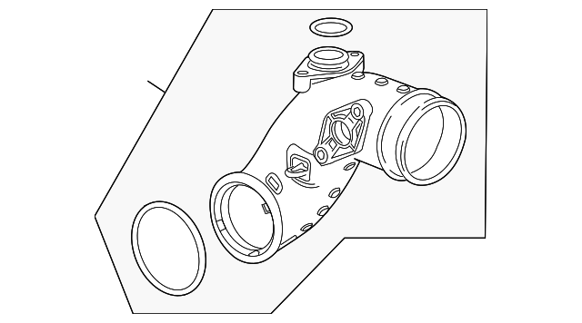 2012-2016 GM Turbocharger Air Inlet Adapter 12642296 | Capital Chevy Parts
