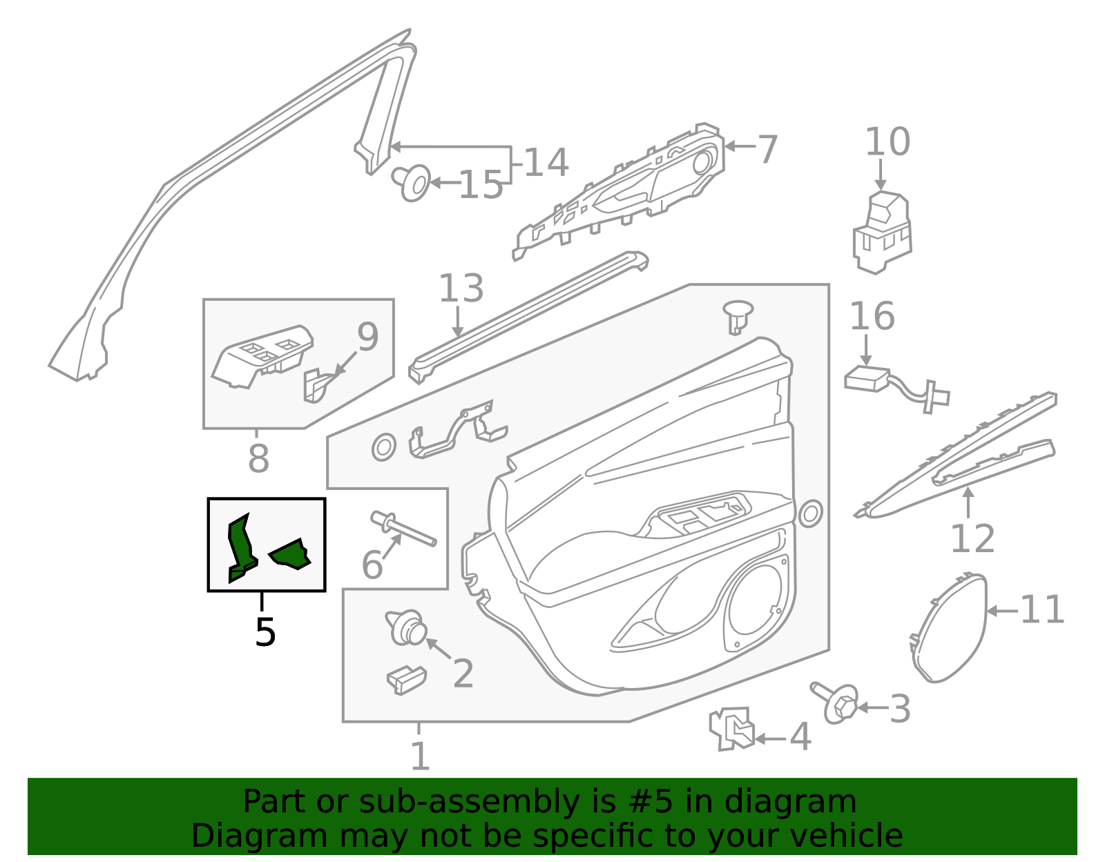 2016-2023 Lincoln | Retainer | FA1Z-58237A02-A | Walls' Ford Parts