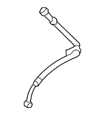 587321G000DS - Brakes: Brake Hose for Kia: Rio, Rio5 Image