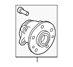 D10H2615X - Brakes: Hub &amp; Bearing for Mazda: CX-3 Image