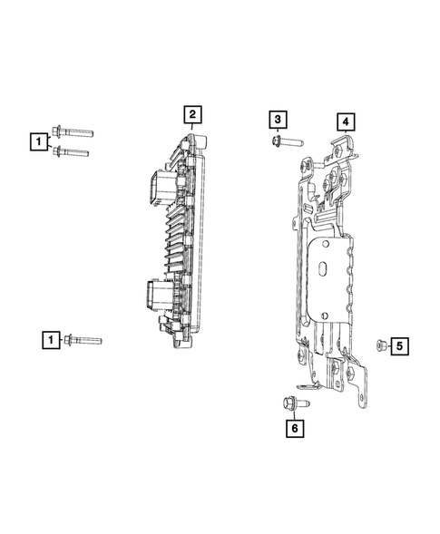 Keys, Modules and Engine Controllers for 2019 Jeep Wrangler #14