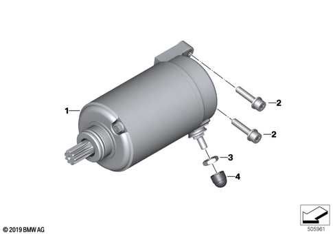 Starter for 2024 BMW-Motorrad R 18 #1