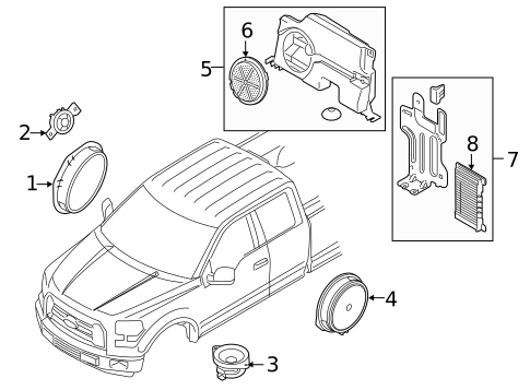 Sound System for 2015 Ford F-150 #1