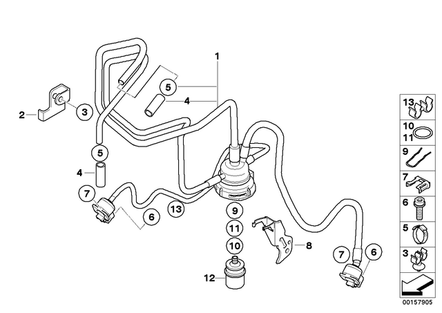 13537700601 - : Fuel Distributor for BMW-Motorrad Image