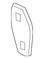 68369566AA - Body: Striker Plate for Ram: ProMaster City Image