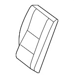 25392014019G60 - Body: Seat Back Cover for Mercedes-Benz Image