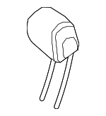 25397043003E36 - Body: Headrest for Mercedes-Benz Image