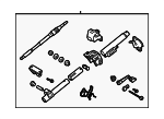4525053032 - Steering: Column Assembly for Lexus: IS F, IS250, IS350 Image