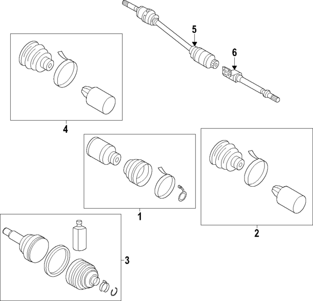 49501BE300 - : Axle Assembly for Hyundai Image
