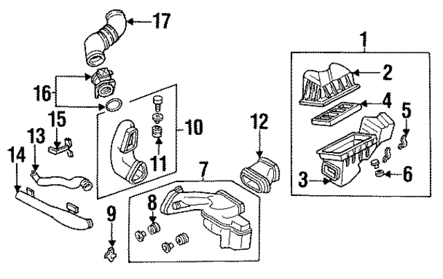 1650067U00 - : Air Cleaner Assembly for Infiniti Image