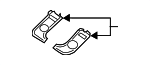 928231W000 - Electrical: Map Light Lens for Kia Image