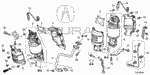 18720R70A00 - Engine: BOLT, STUD (8X29) for Acura Image