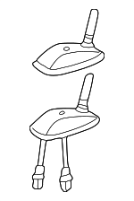 2108201375 - Electrical: Antenna Assembly for Mercedes-Benz Image