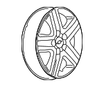 9597539 - Suspension: Wheel Cover for GM Image