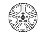 426110C100 - : Wheel, Alloy, Tire not included for Toyota: Sequoia, Tundra Image