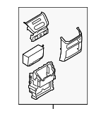 NL7Z78045E24BA - : Rear Trim Panel for Ford Image