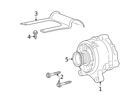 Alternator for 2011 Ford Crown Victoria #0
