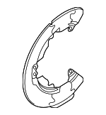 30778891 - Brakes: Splash Shield for Volvo Image