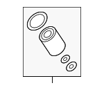 15208HG00D - Engine: Oil Filter for INFINITI: Q50, Q60, QX30 Image