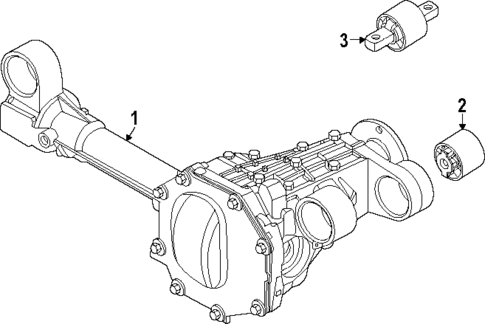 Carrier & Components for 2025 INFINITI QX80 #0