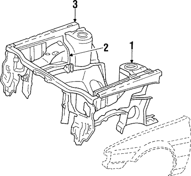 94841124 - Body: Wheelhouse for GM Image