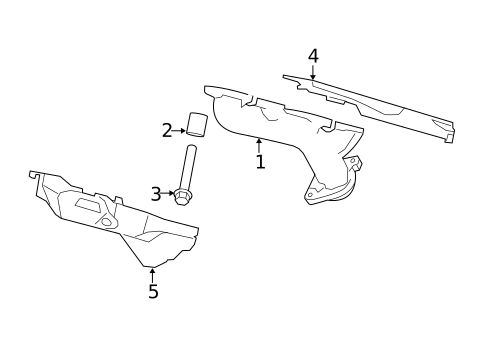 Exhaust Manifold for 2017 Jaguar F-Type #0