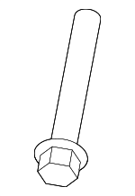 AJ813128 - Exhaust: Manifold Bolt for Jaguar Image