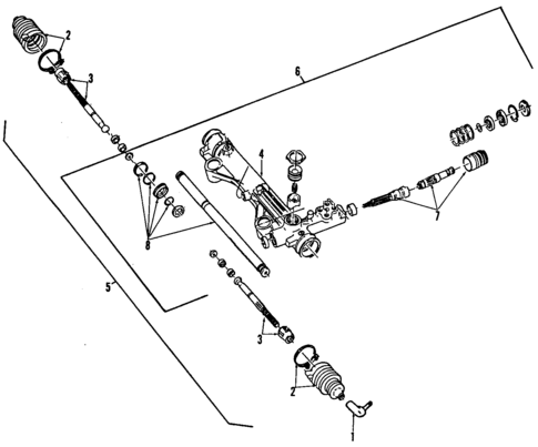 Steering Gear & Linkage for 1986 Ford Aerostar #1