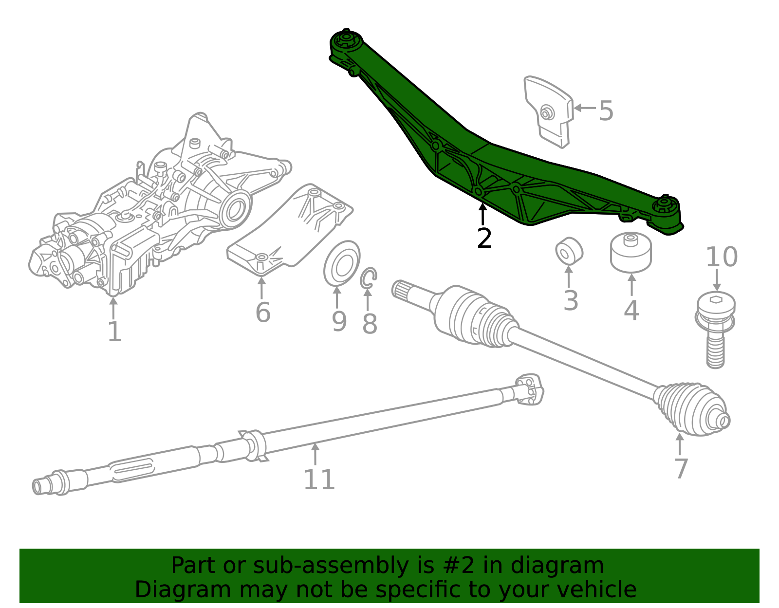 33-36-6-858-474 - Differential Mount 2016-2026 BMW | BMW Auto Parts ...