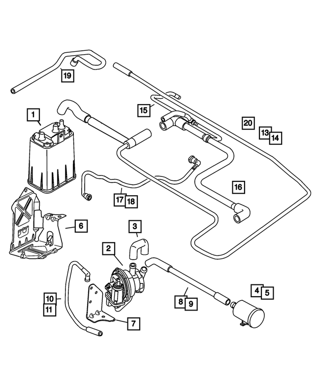 4612901 - Emission Systems: Fuel Vapor Vent Filter for Mopar Image image