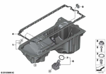 11137570400 - : Oil Pan for BMW Image