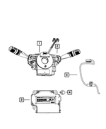 5MG28JXWAB - Restraints: Steering Column Control Module Clockspring Kit for Mopar Image