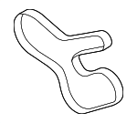 11287848605 - : Serpentine Belt for BMW: M2, M3, M4 Image